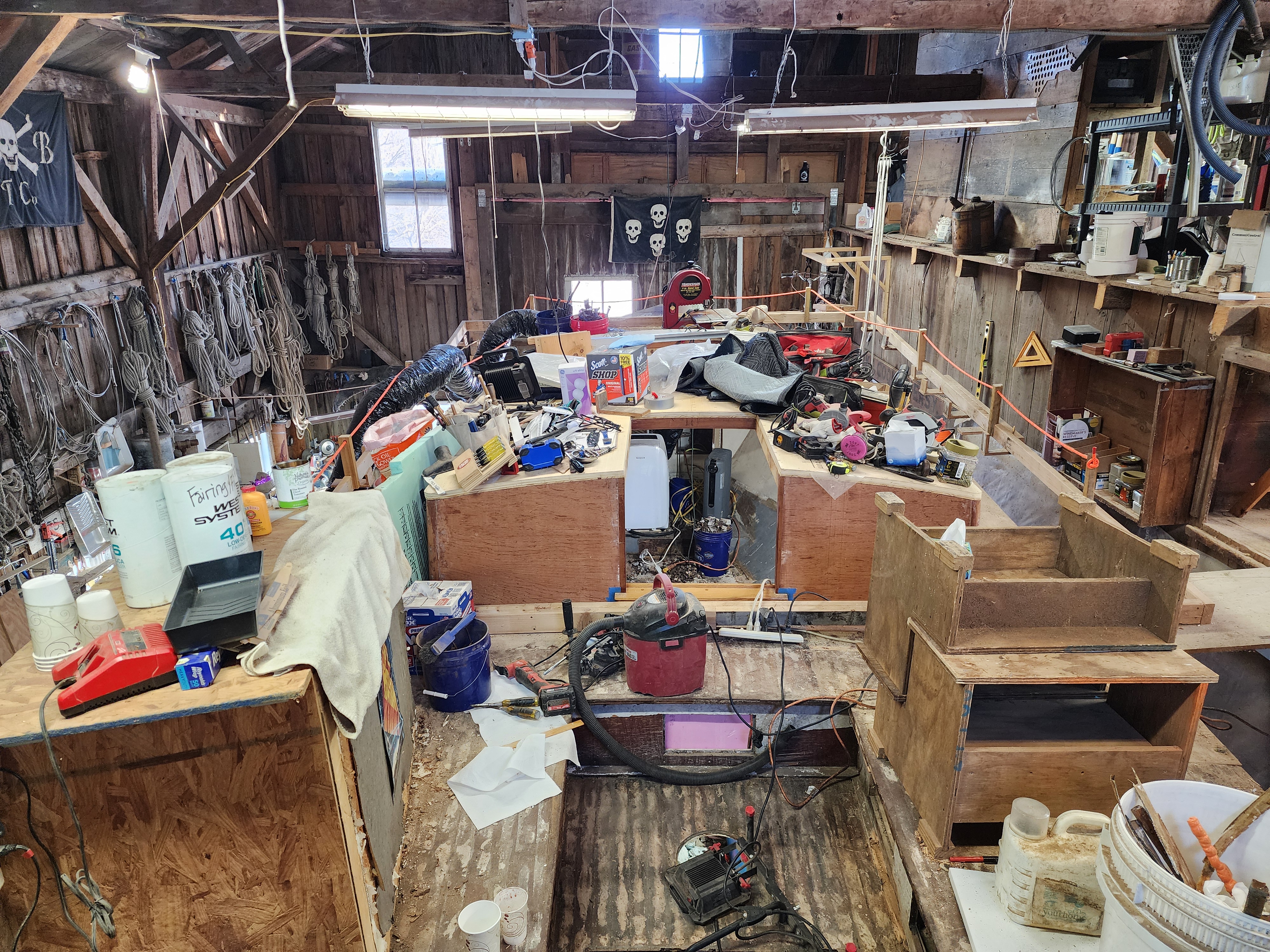 Deck/Storage currently