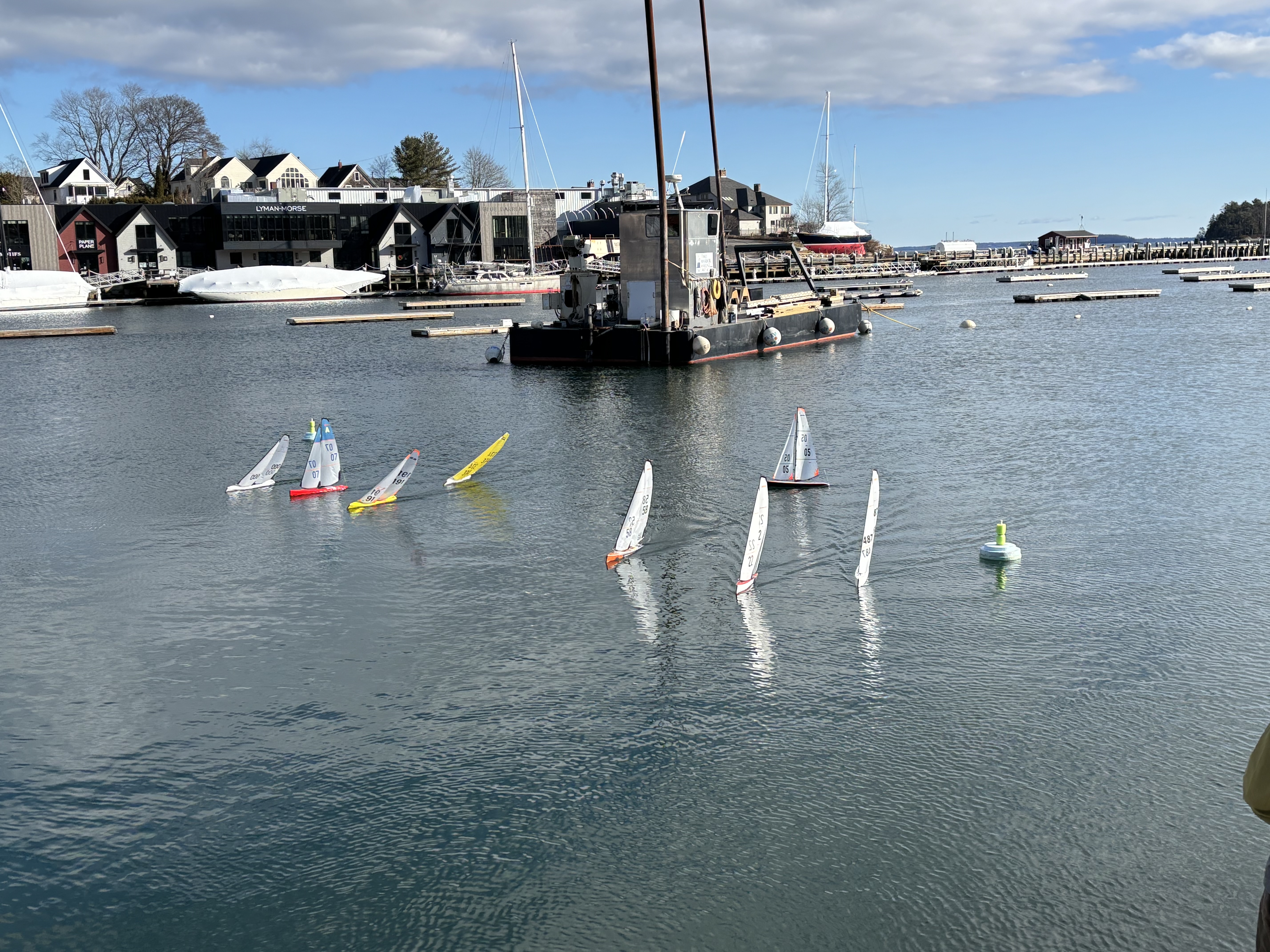 Remote Control Sailboat Races in Camden