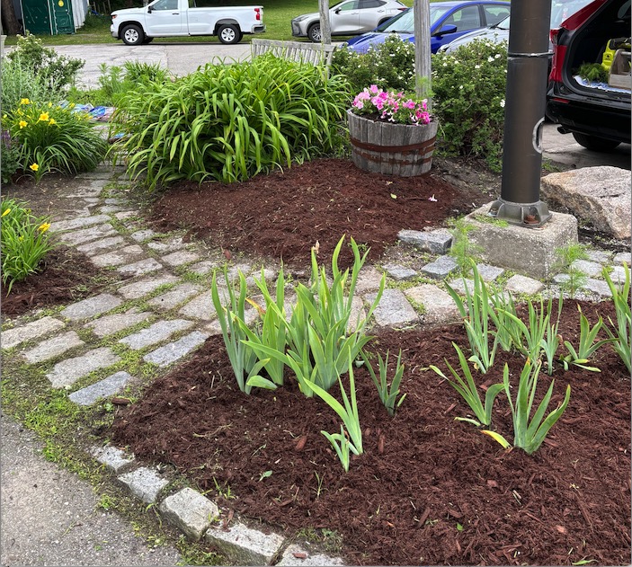 Rockland Yacht Club Entry Flower Garden