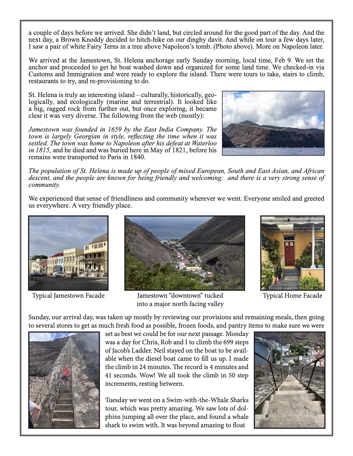 CapeTown to Grenada Update 2